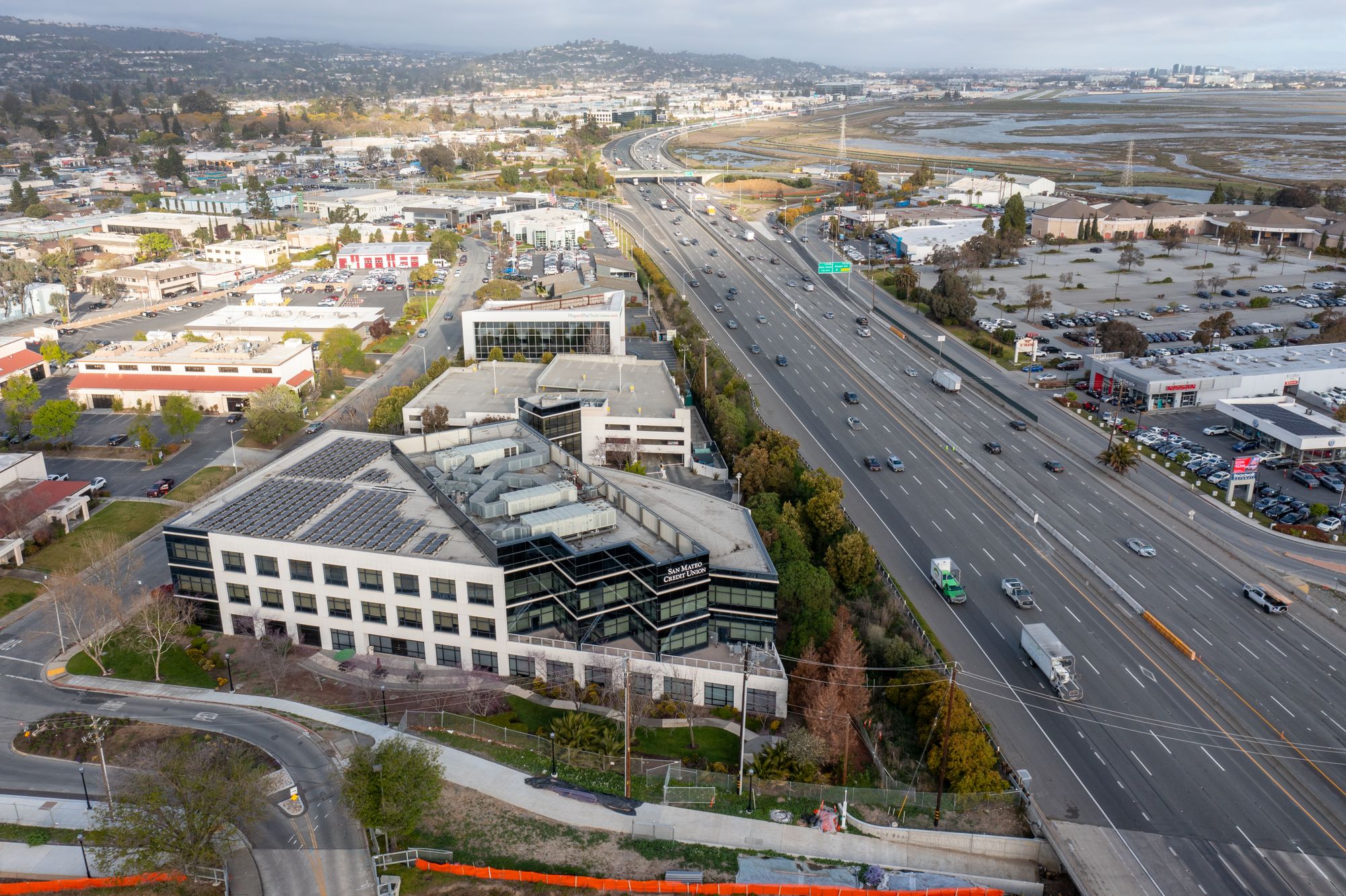 Office Logos Along the 101 Freeway